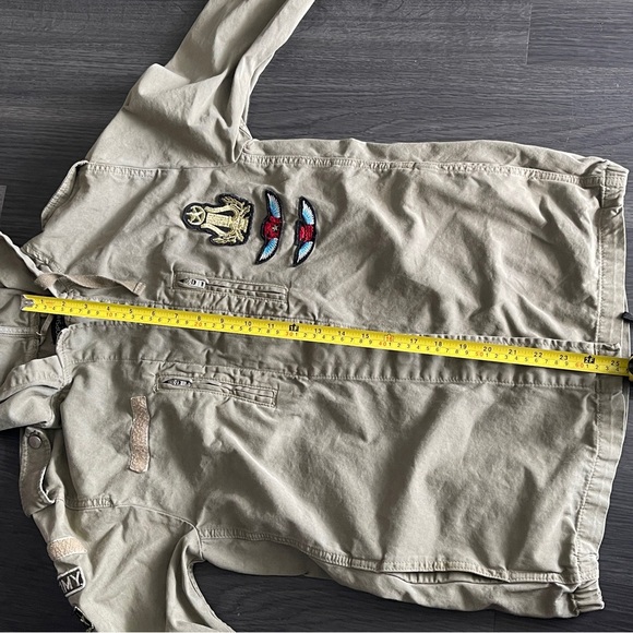 TOPSHOP Army Style Hooded Utility Jacket - Picture 5 of 13